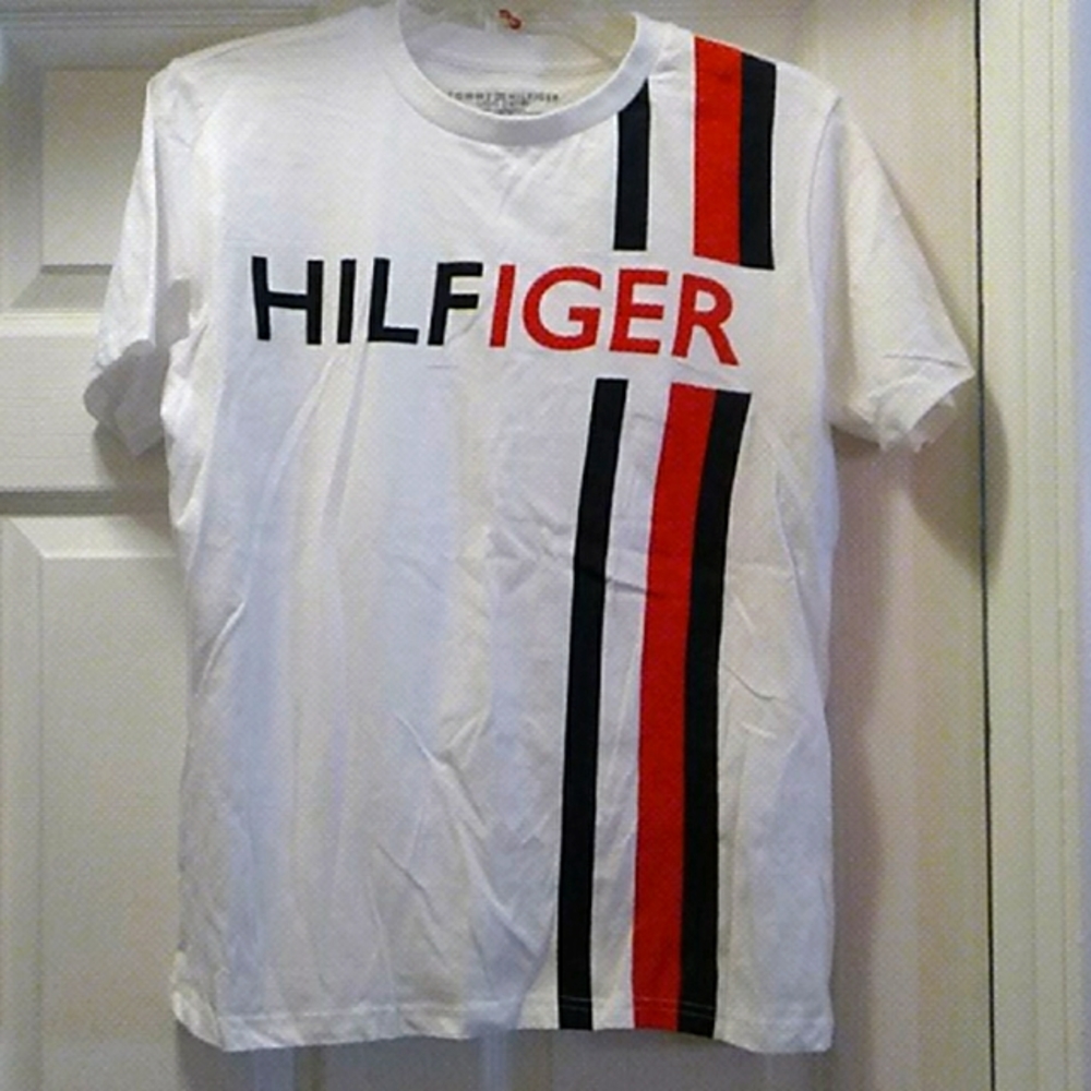 Nwt Tommy Hilfiger Tshirt L16-18